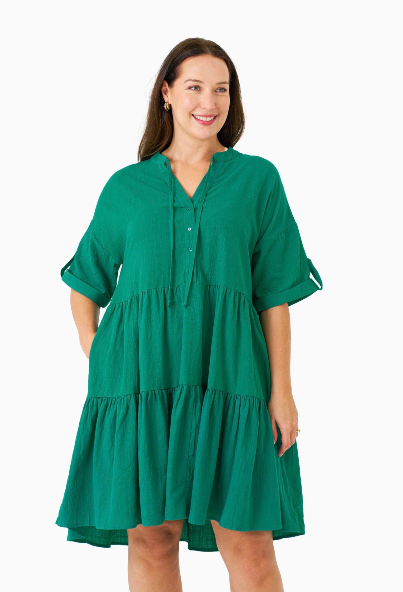 Boho Camacho Dress Teal