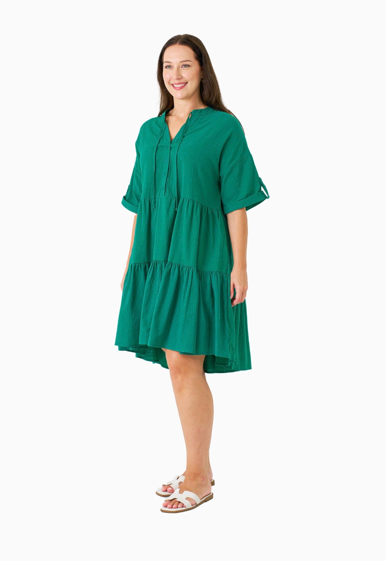 Boho Camacho Dress Teal