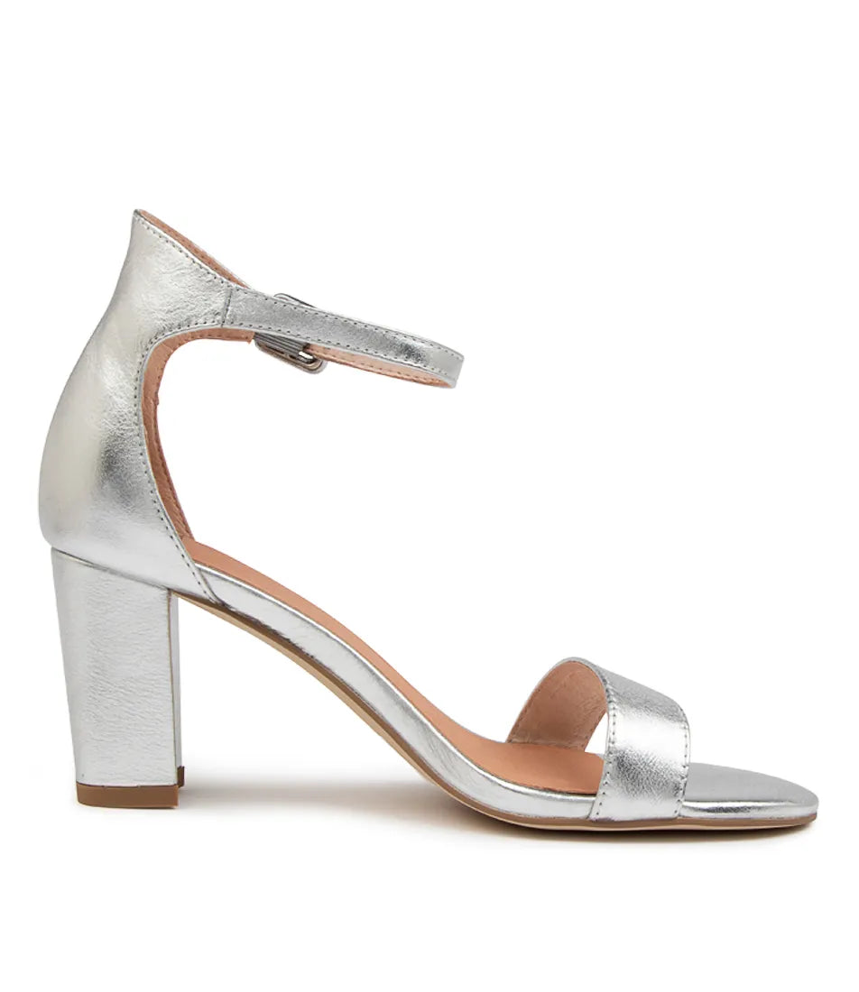Mollini Gessie Silver Heels