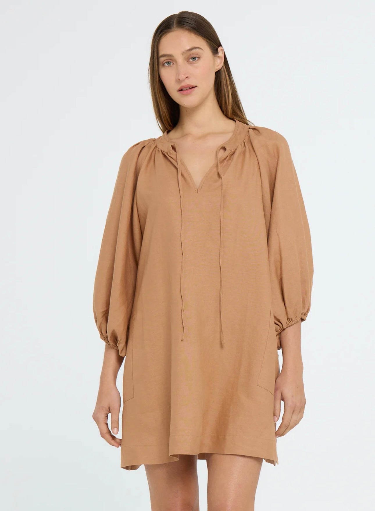 Pippa Ridley Sangria Dress - Biscuit