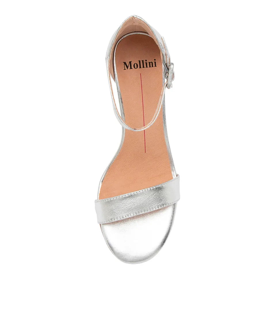 Mollini Gessie Silver Heels