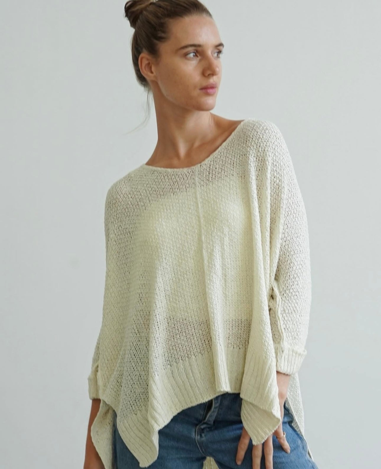 Worthier Emma Weave Cream Knit