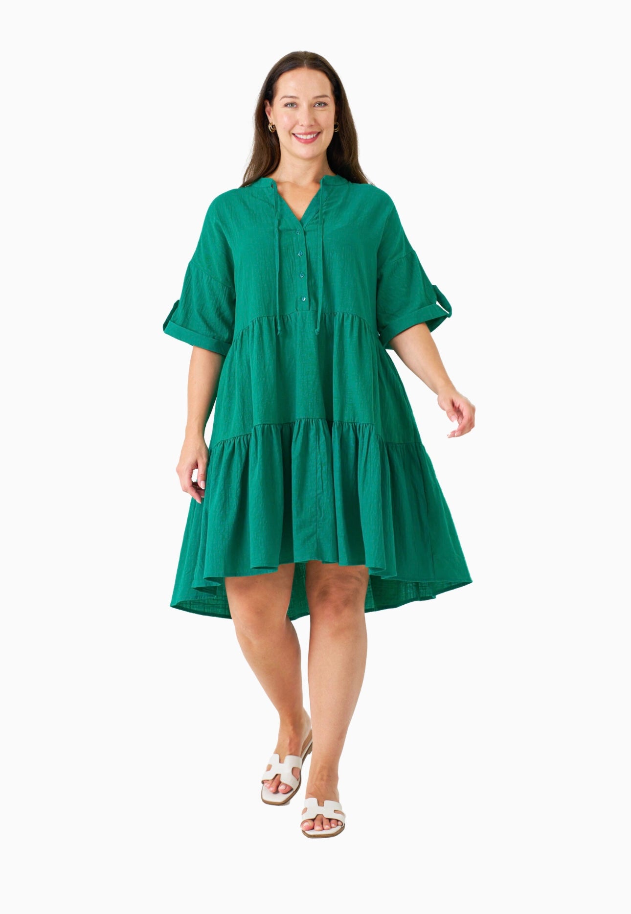 Boho Camacho Dress Teal