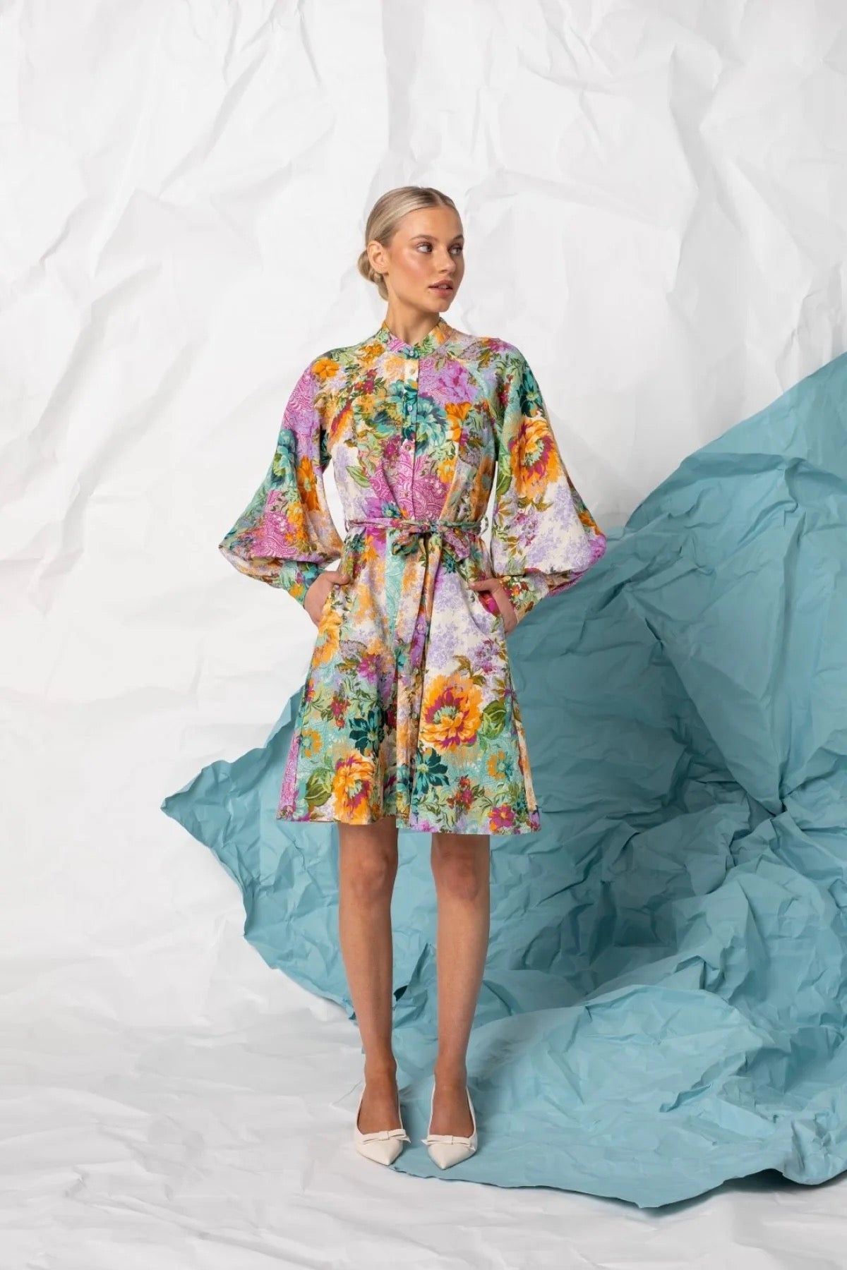 Kachel Rose Mini Dress