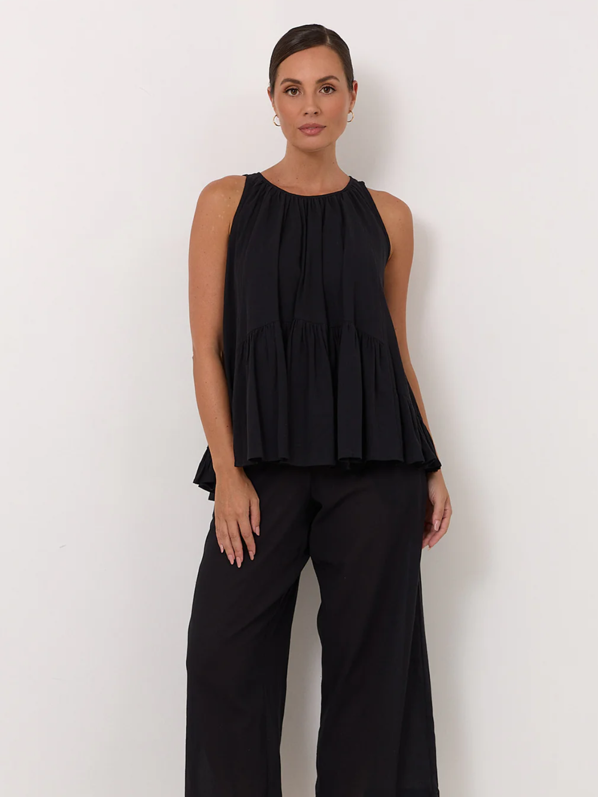 Adorne Ariah Sleeveless Cotton top