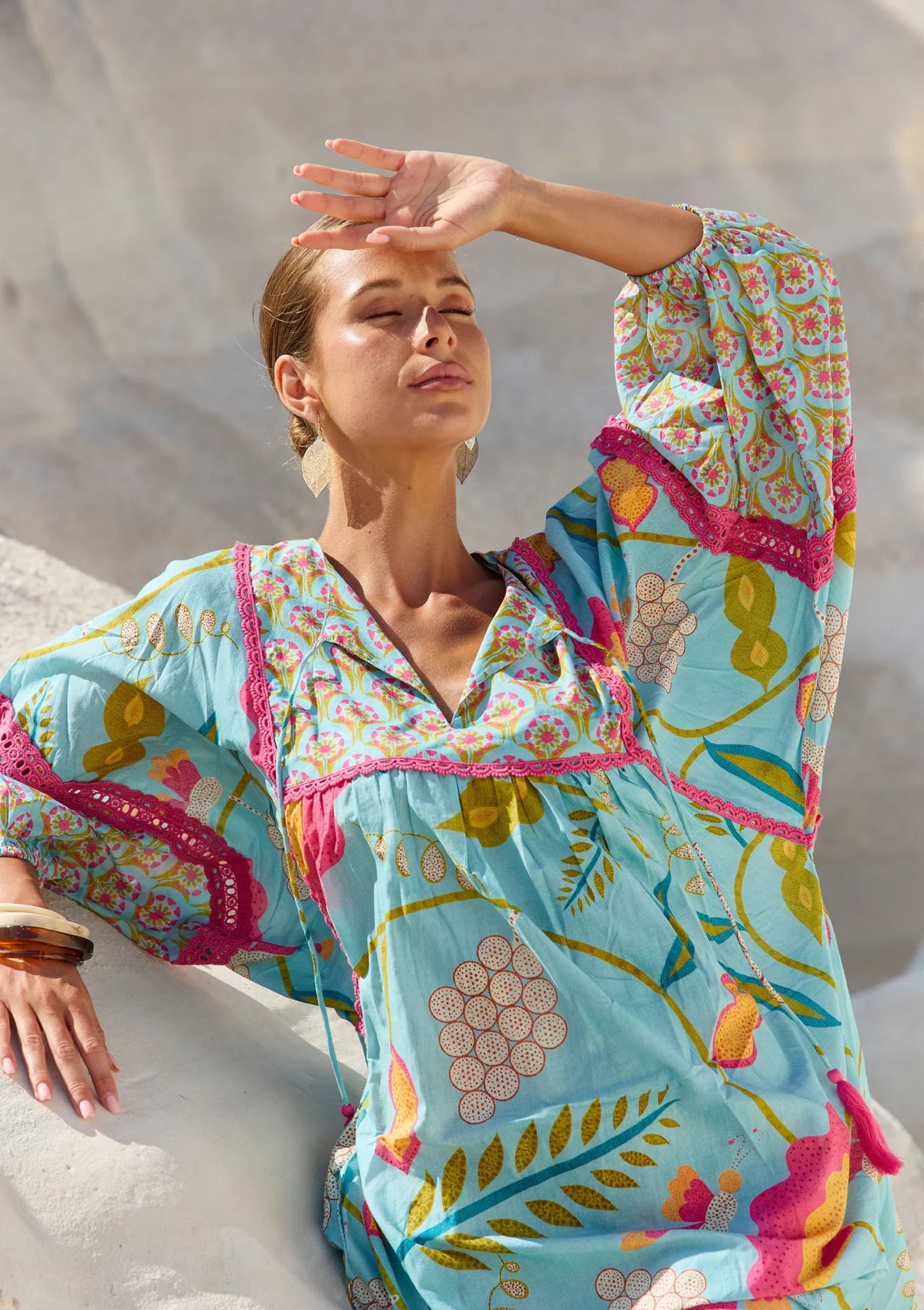 Naudic Bahamas Dress Avalon Patch