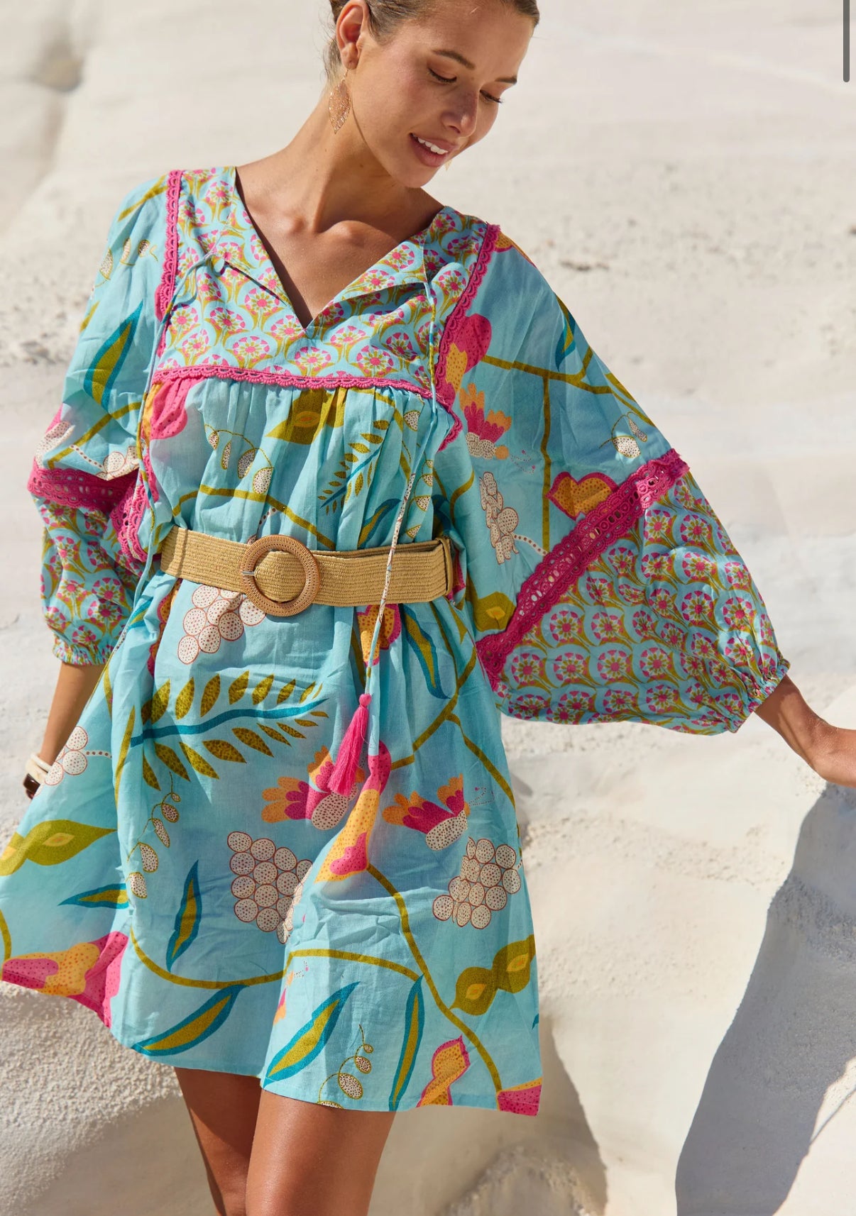 Naudic Bahamas Dress Avalon Patch