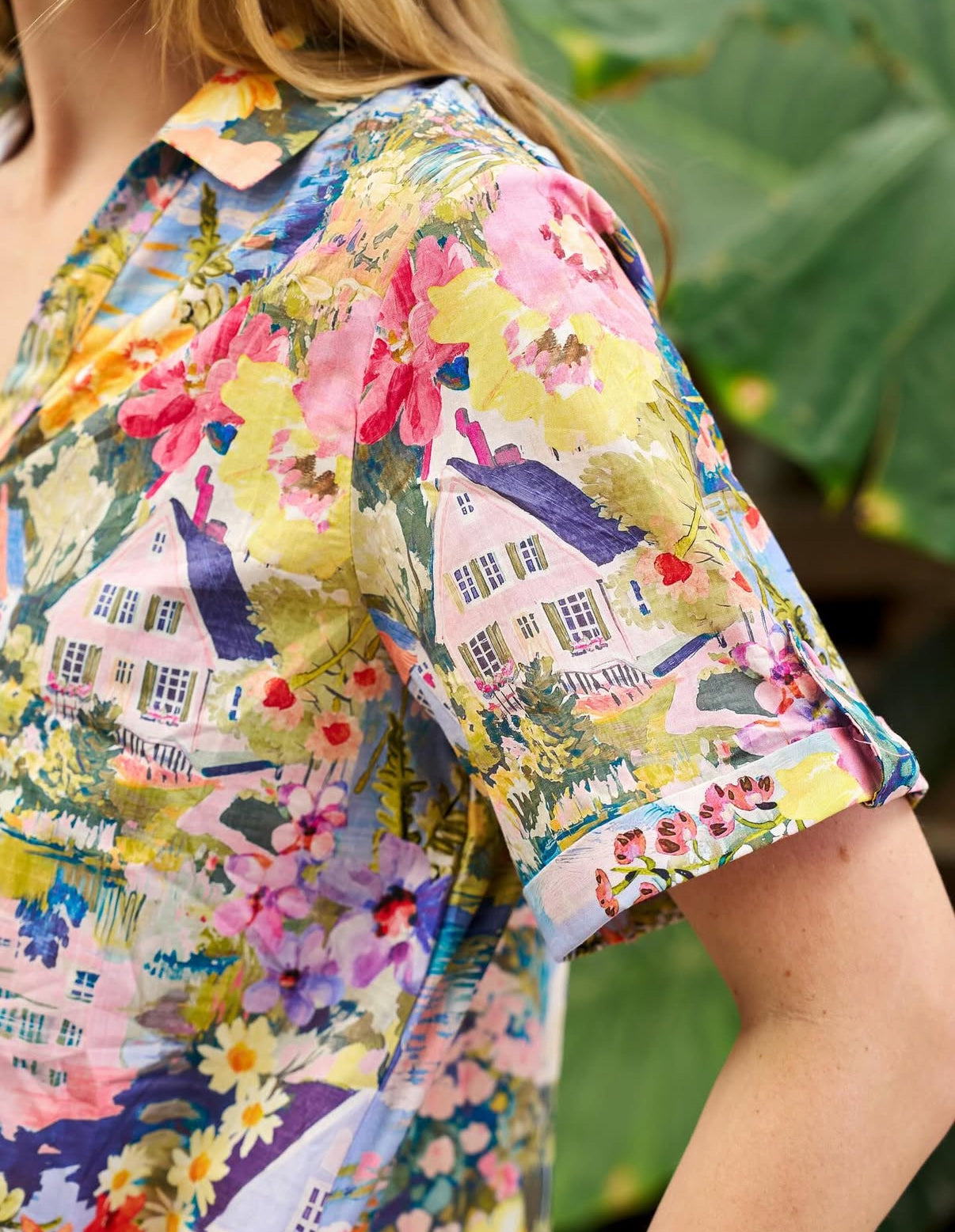 Boho Multi Floral Cotton Dress