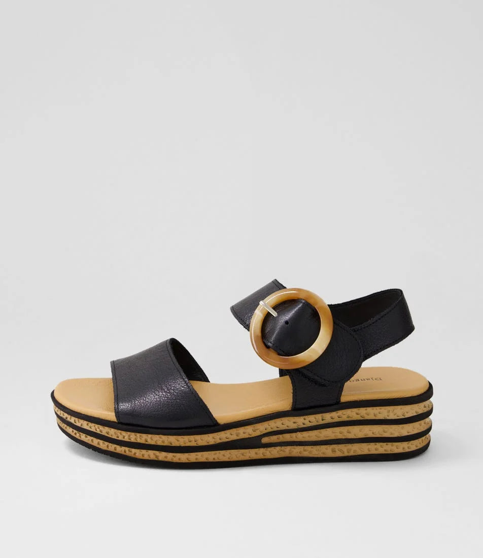 Django & Juliette Cubbie Black Leather