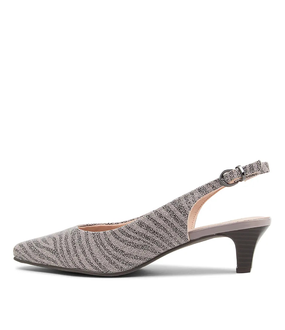 Diana Ferrari Linen Grey Zebra Supersoft