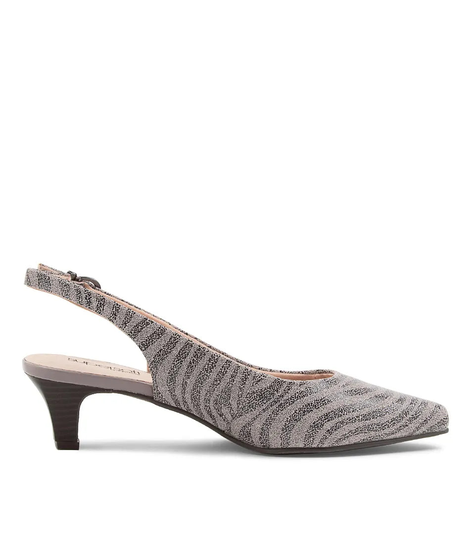Diana Ferrari Linen Grey Zebra Supersoft