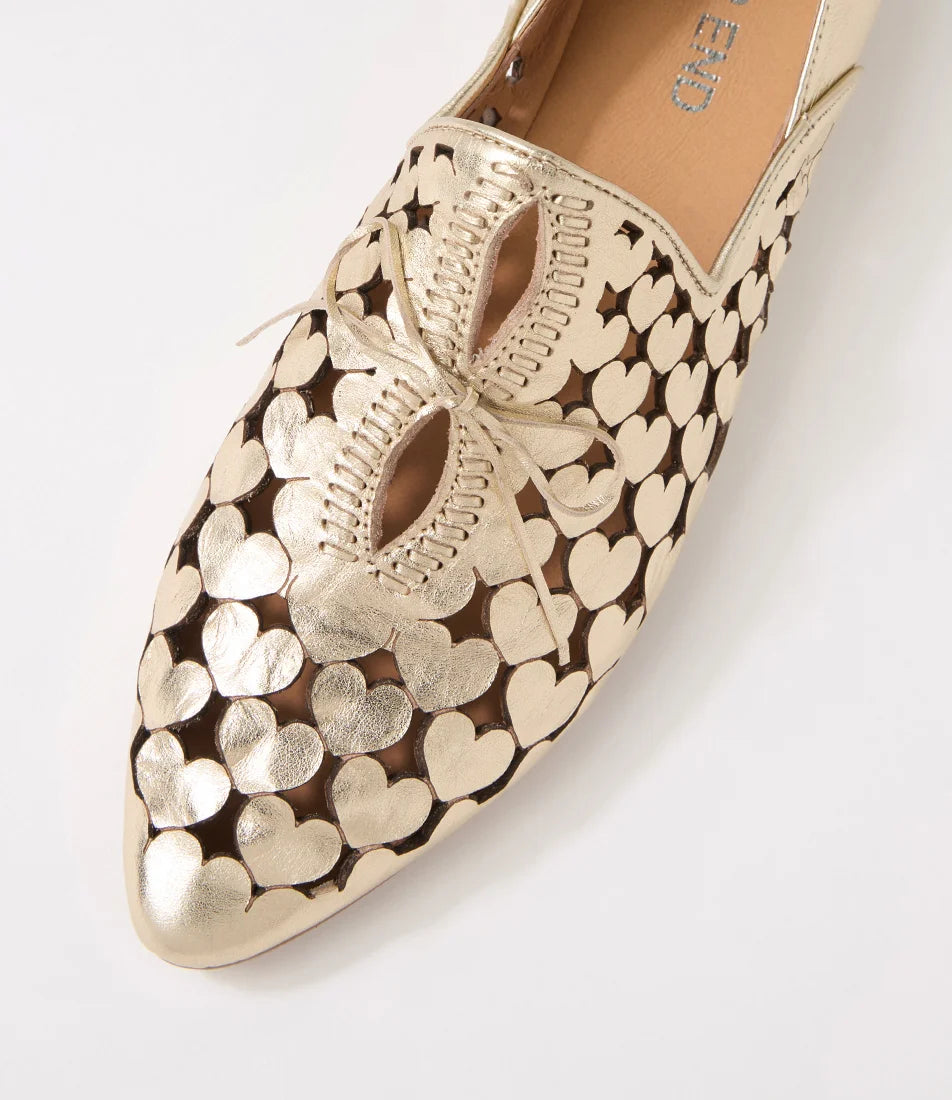 Top End Sumi Pale Gold Flats
