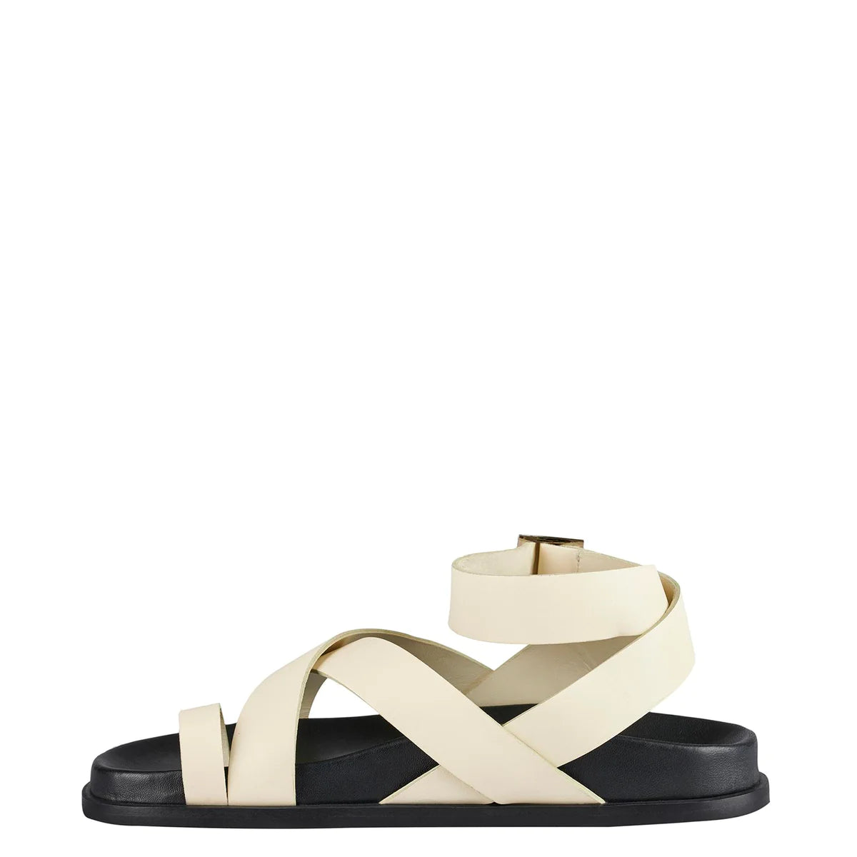 Sol Sana Hitch Footbed Off White Leather