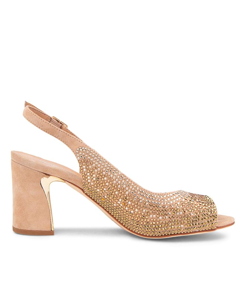 Django & Juliette Kerry Rose Gold Multi Heels
