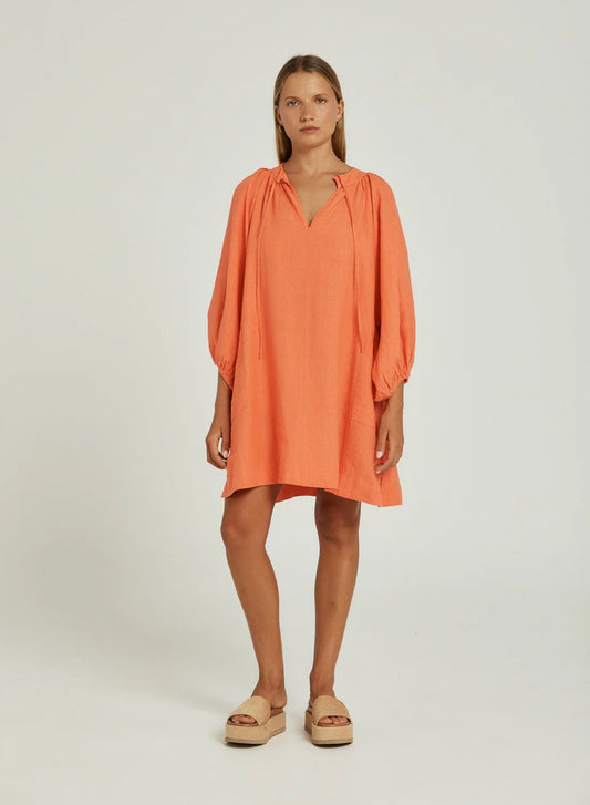 Pippa Ridley Sangria Dress - Coral