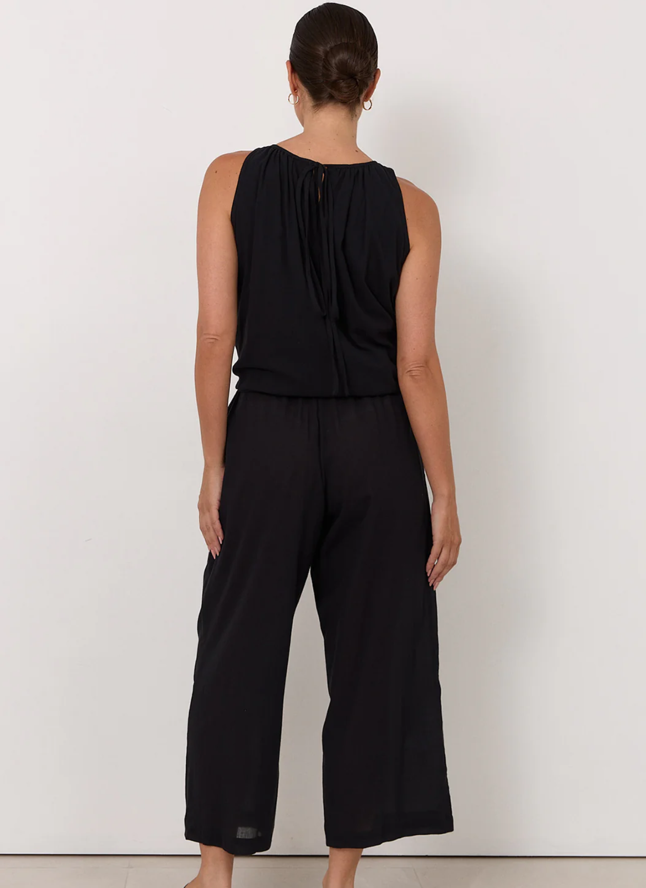 Adorne Romeo Cropped Cotton Pants