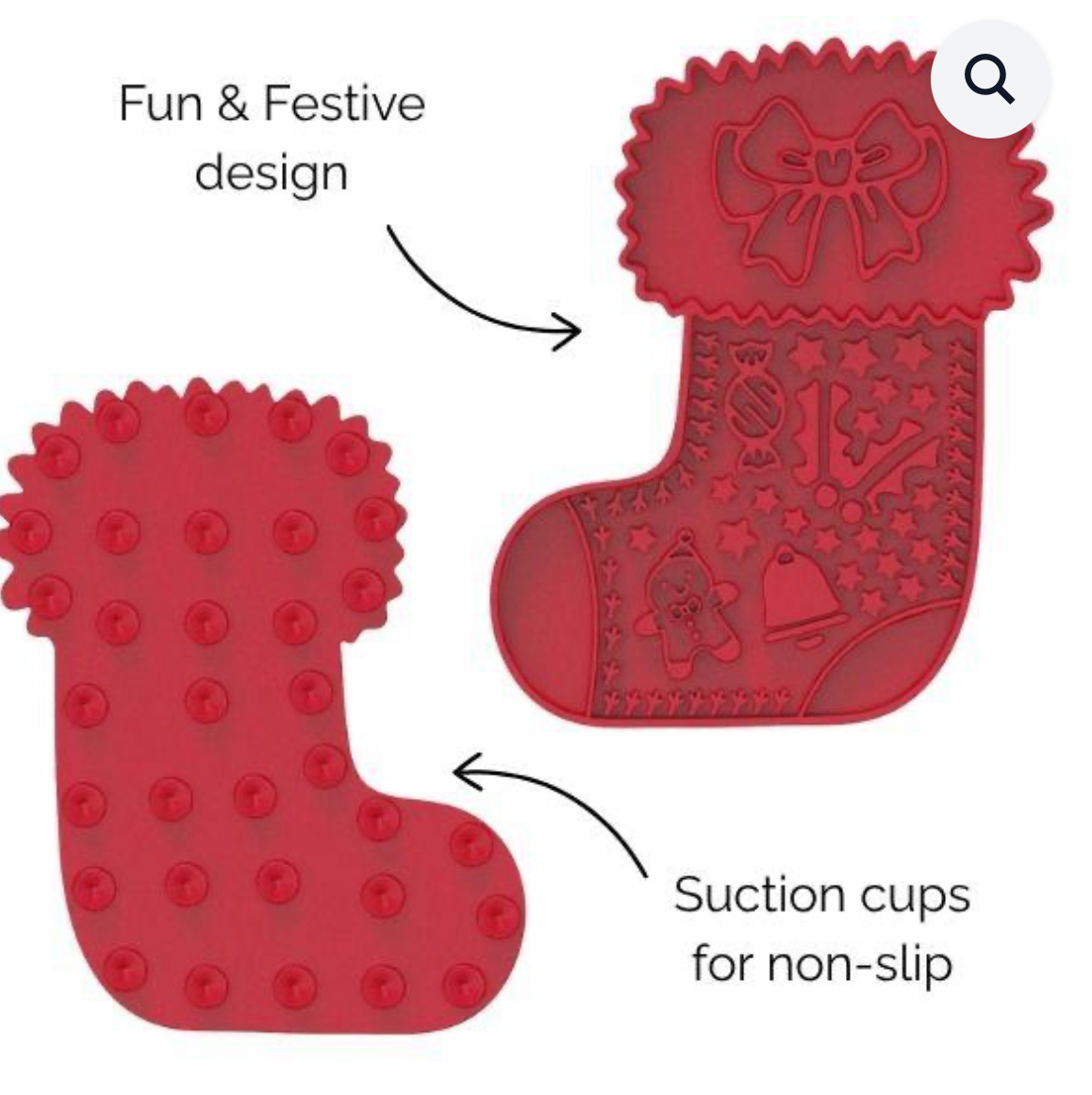 Christmas Lick Mats for Dogs and Cats