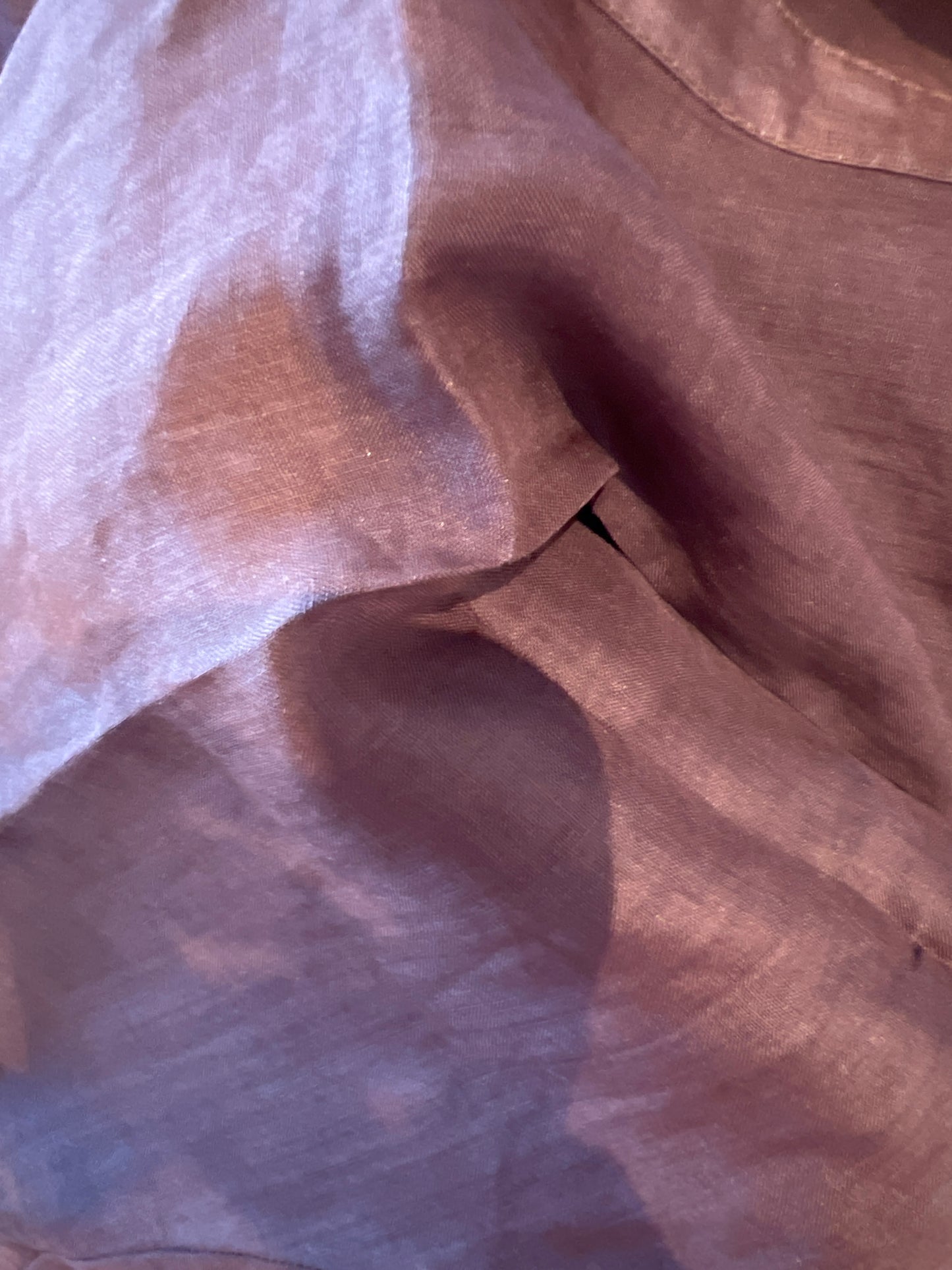 Worthier Aurora Coral Linen Button Shirt