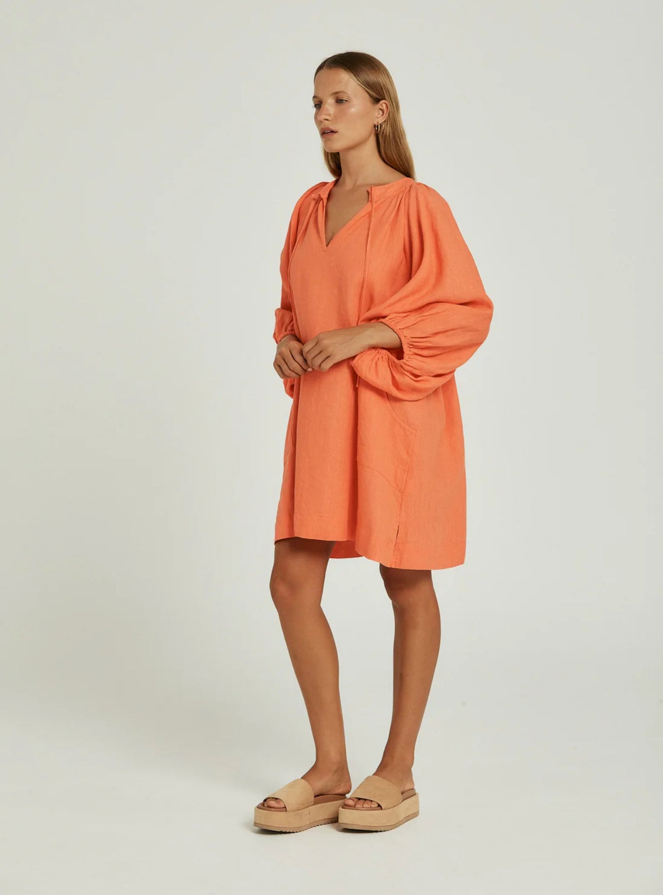 Pippa Ridley Sangria Dress - Coral