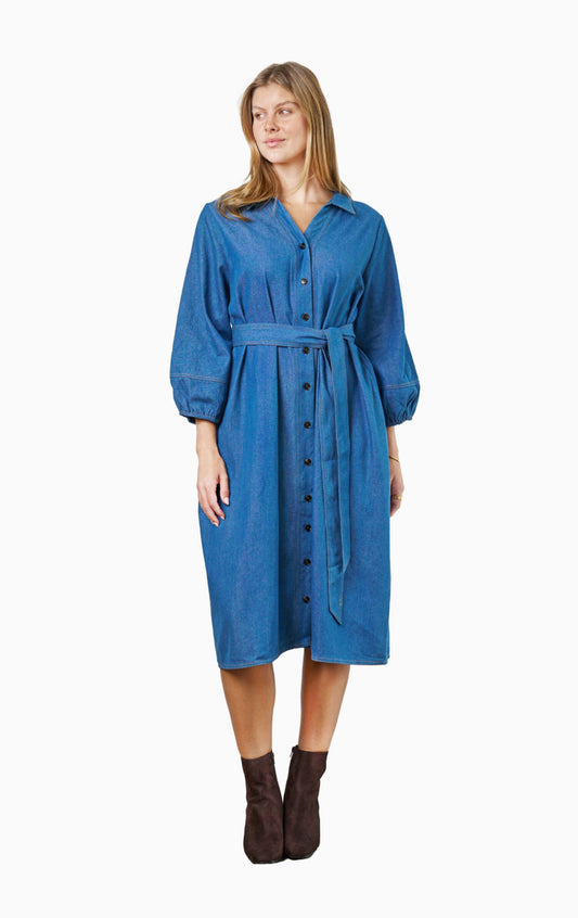 Boho Connolly Denim Dress