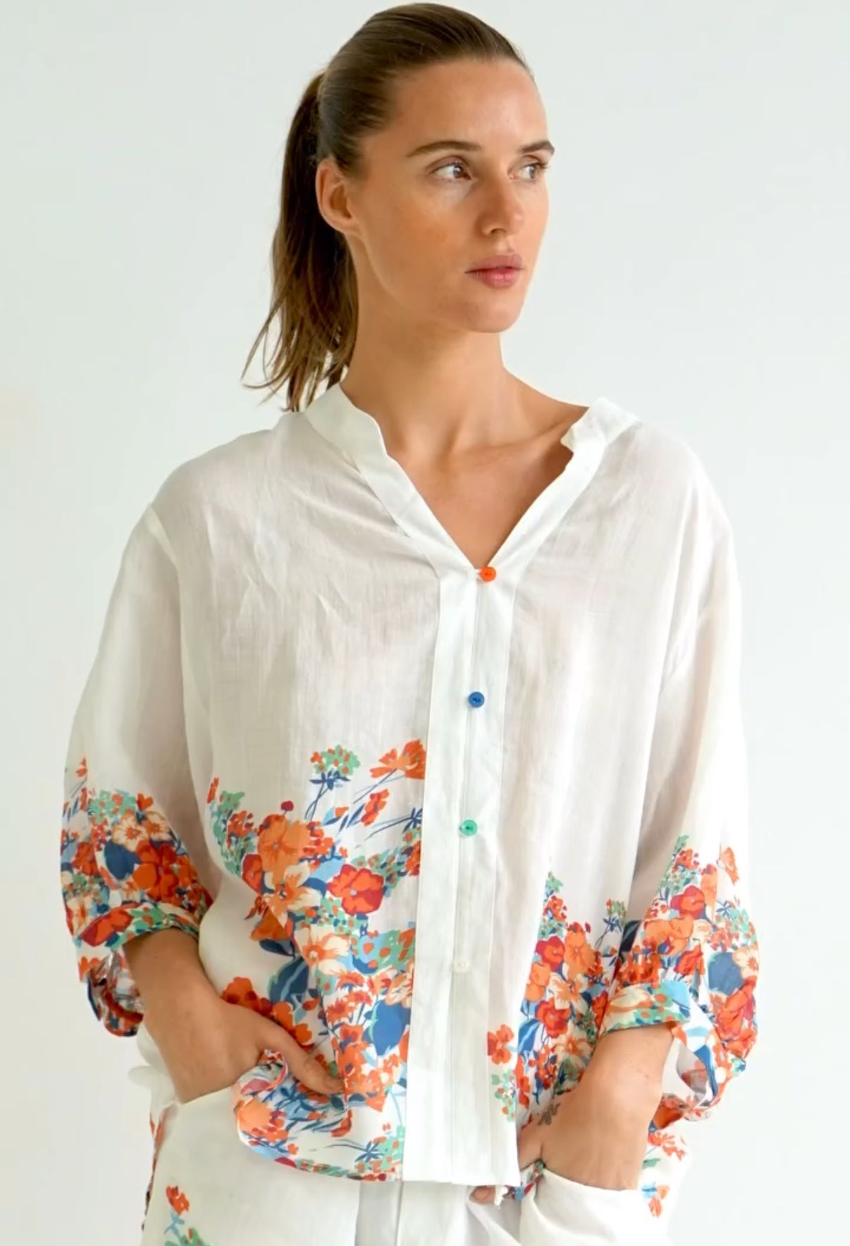 Worthier Garden Party Linen Shirt