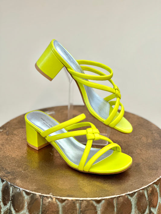 Marco Santini Paula Lemon Lime Heel