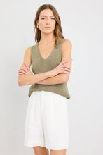 STORIES BE TOLD- Literal Ivory Linen Pleated Shorts