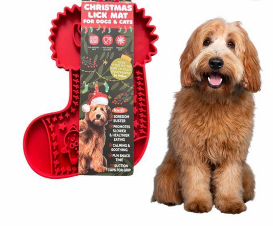 Christmas Lick Mats for Dogs and Cats