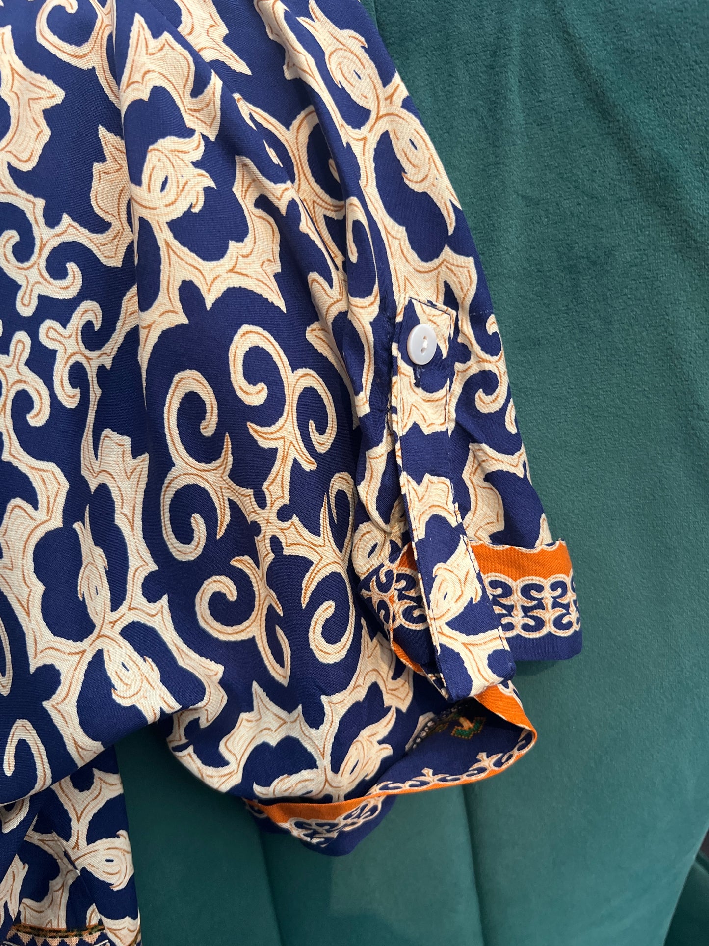 New U Collection Capri Shirt  - Navy