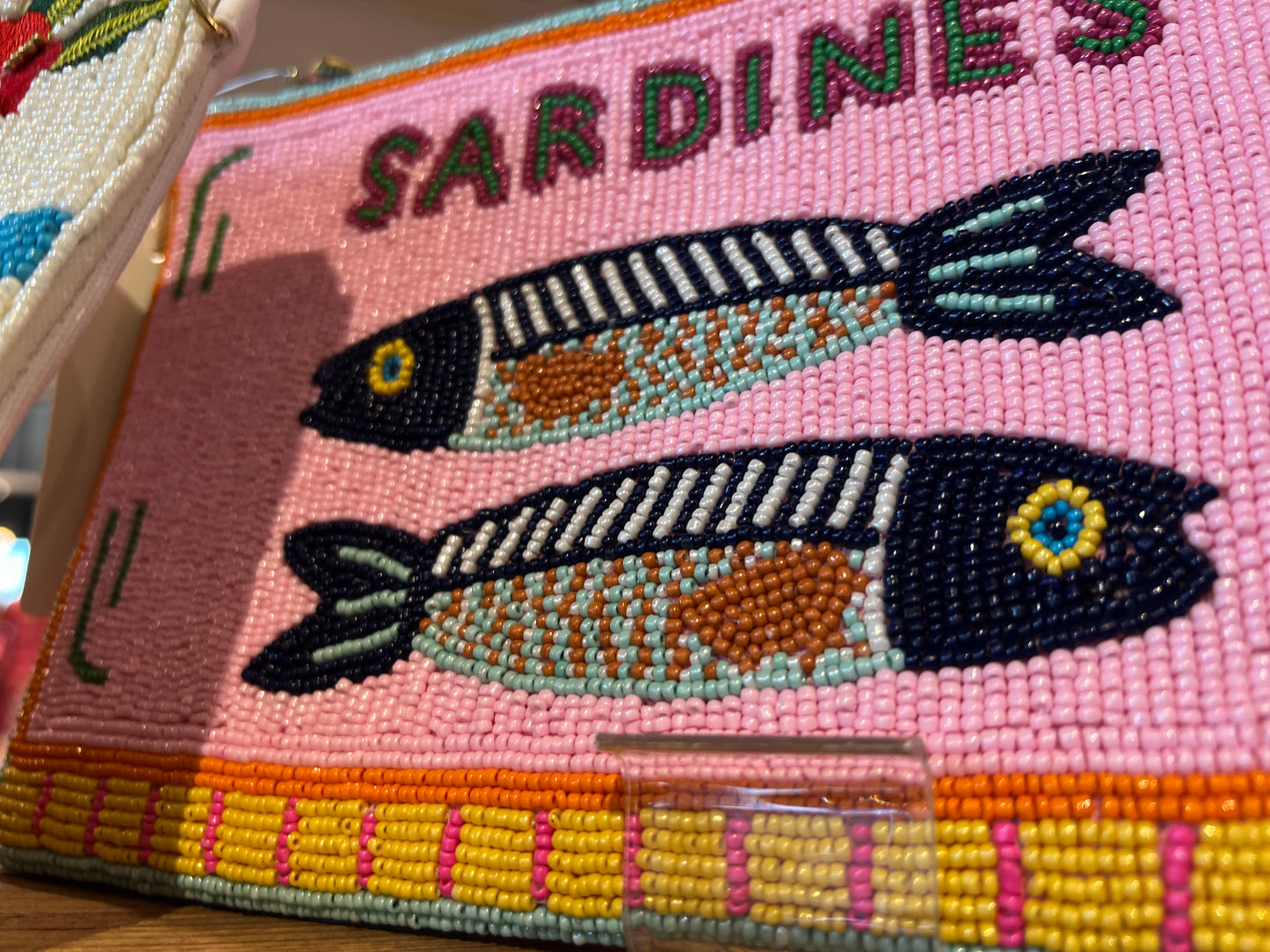 Anna Nova Beaded Butterfly Clutch