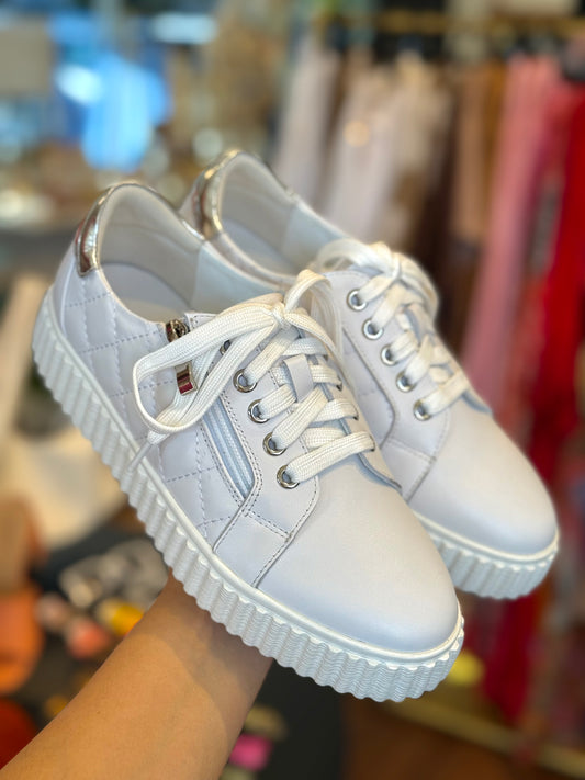 Dolly Virgo White Sneakers