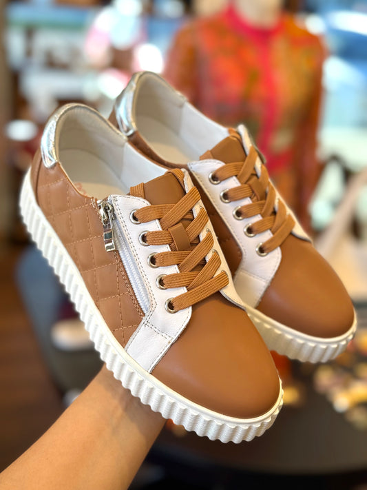 Dolly Virgo Camel Sneakers