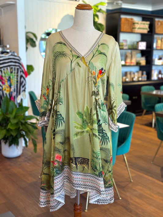 Sun-kissed Jungle Tunic