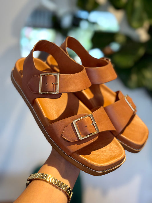 Diango & Juliette Raven Tan Leather