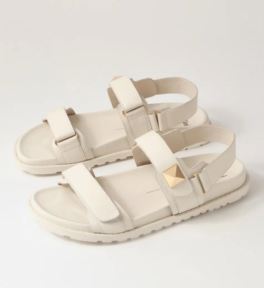 Mollini Bebe Cream Sandals