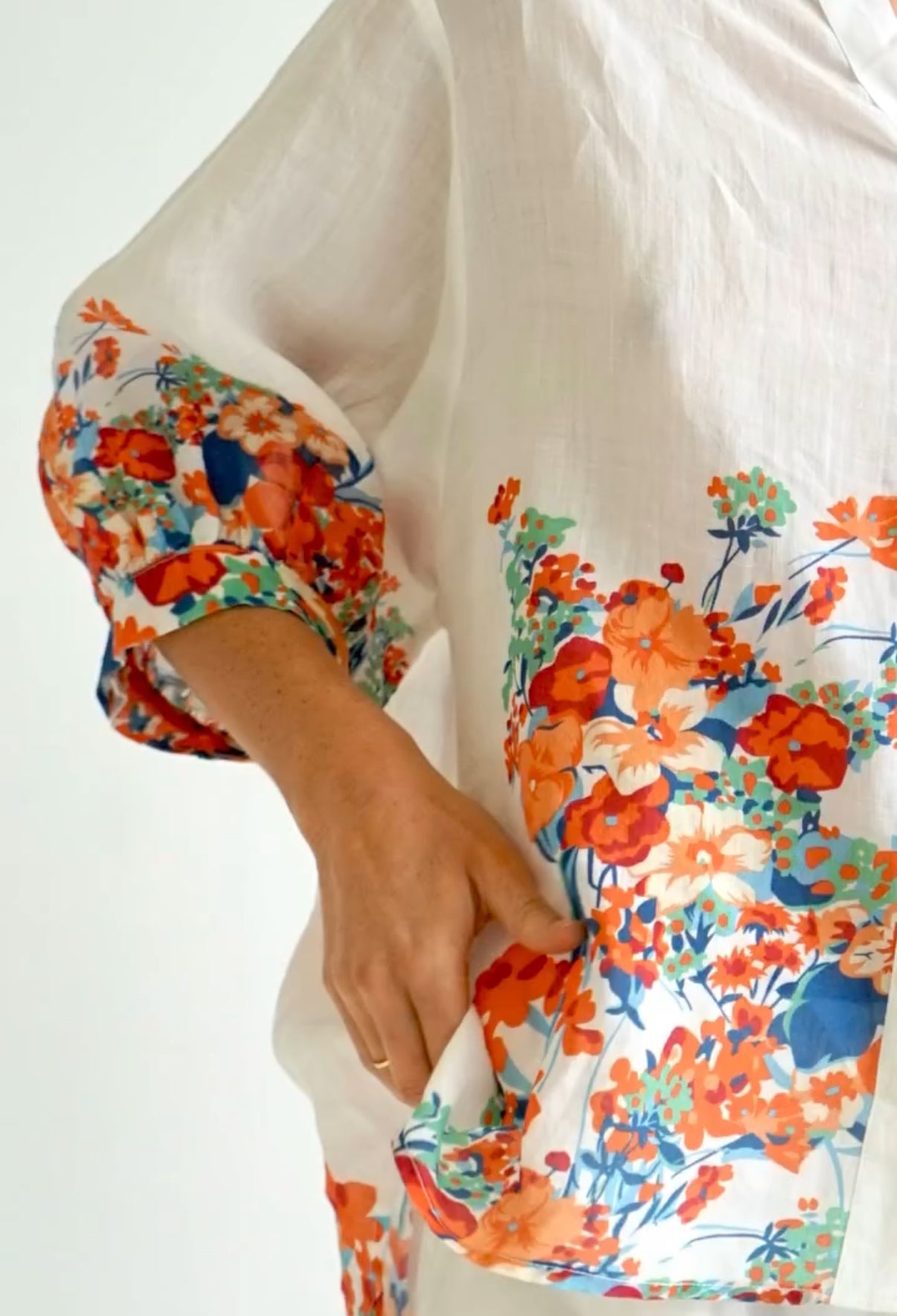 Worthier Garden Party Linen Shirt