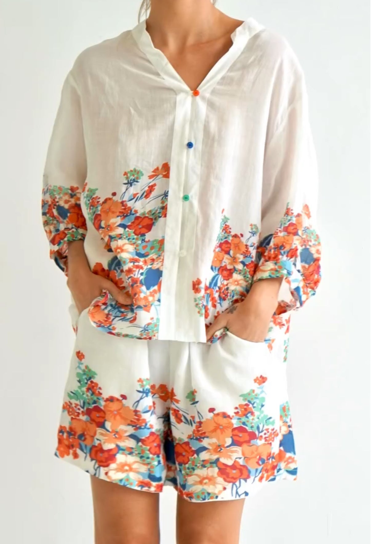 Worthier Garden Party Linen Shirt