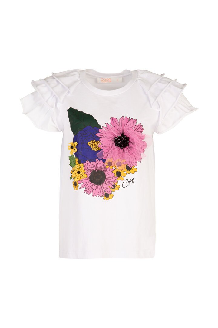 Coop Sunflower Power Shirt White