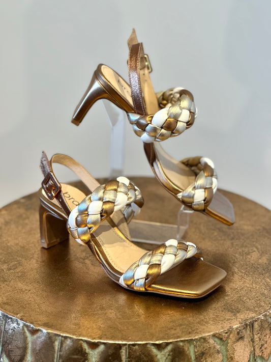Brazilio Soft Champagne Multi Heel