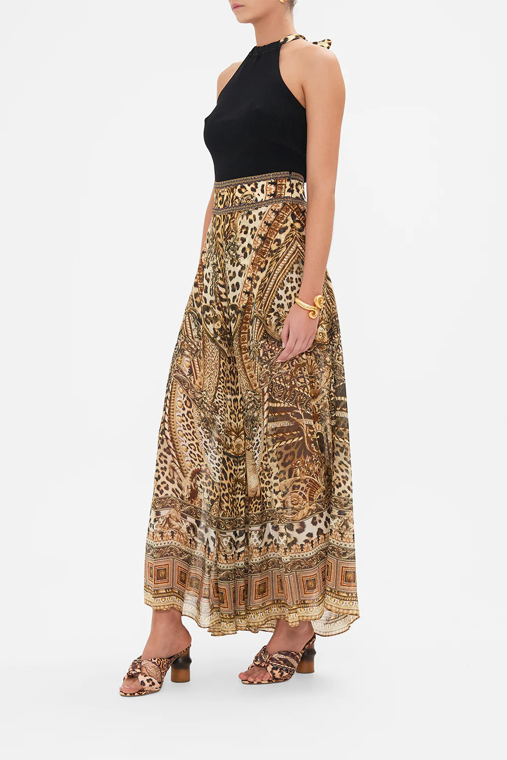Camilla Standing Ovation Sheer Wide Leg Pant