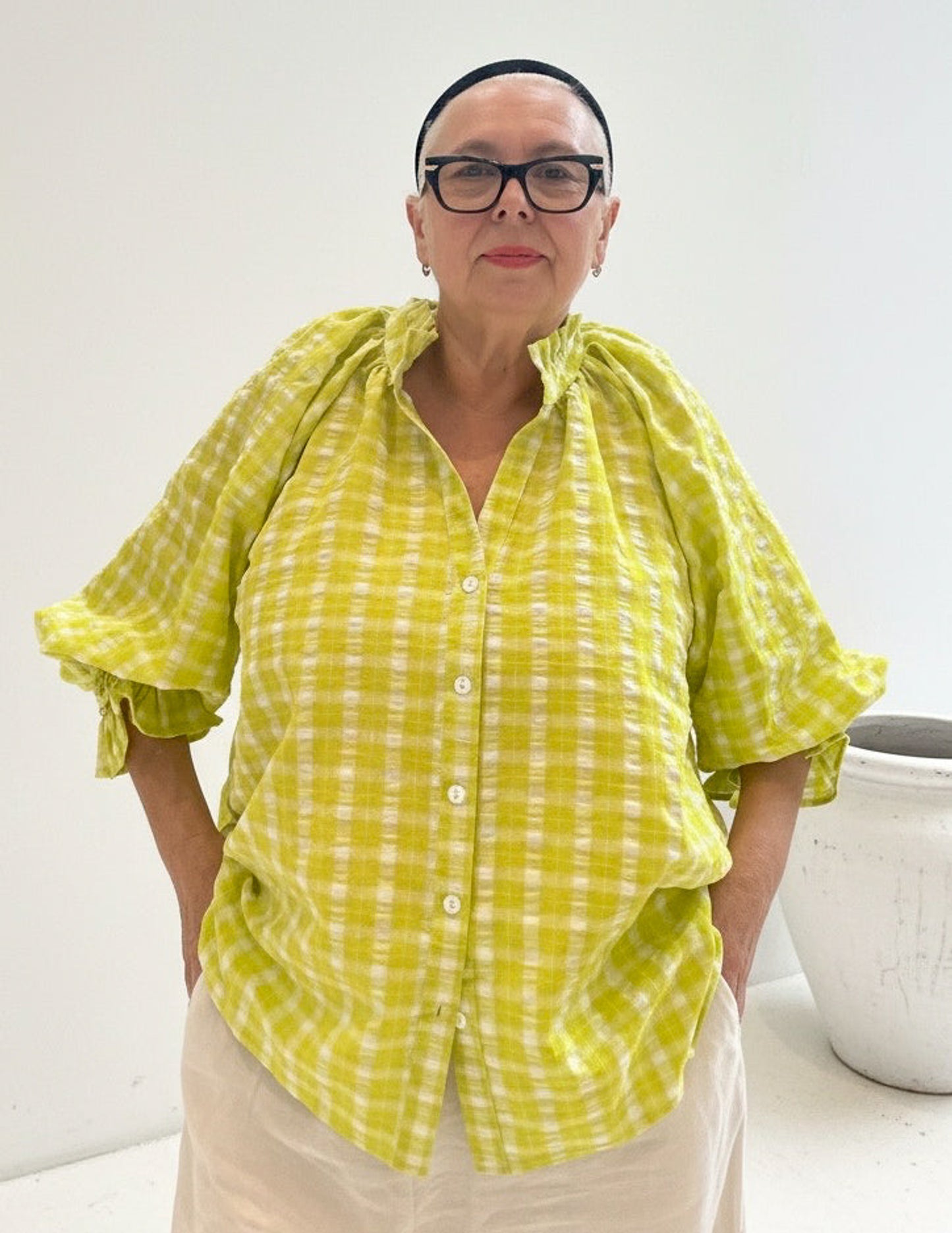 Kiik Neon Green Top Free Size