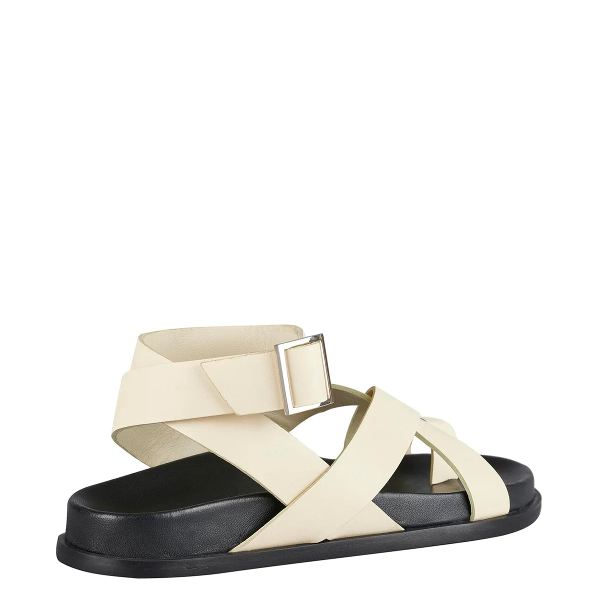 Sol Sana Hitch Footbed Off White Leather