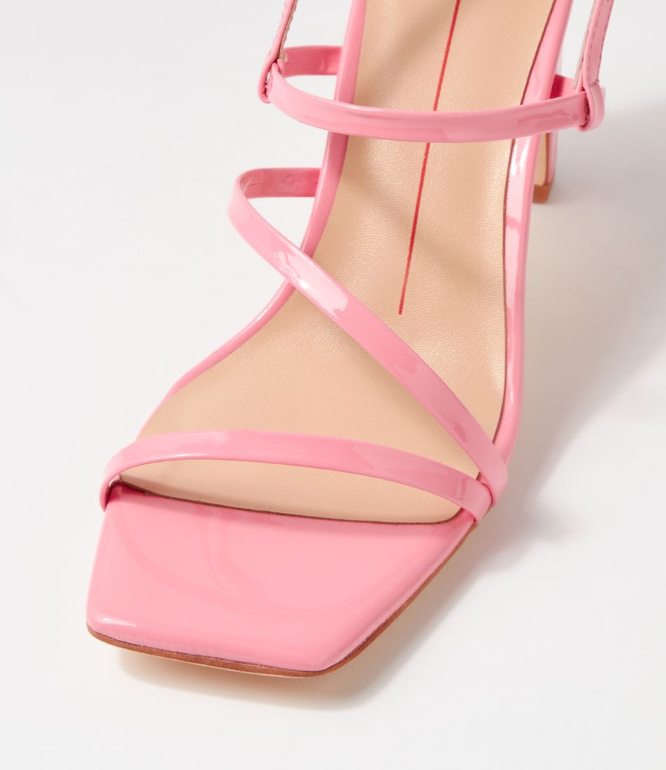 Mollini Fayee Pink Patent Leather Heels