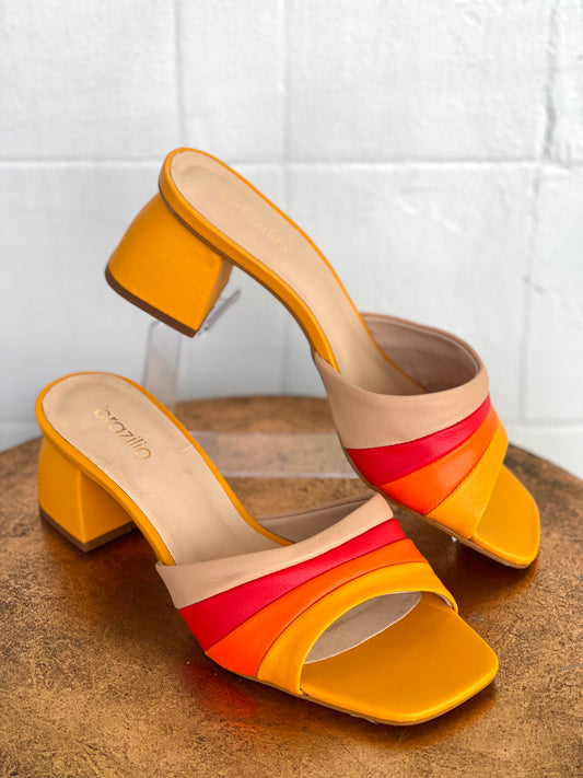 Brazilio Veneto Mango Sunrise Mules