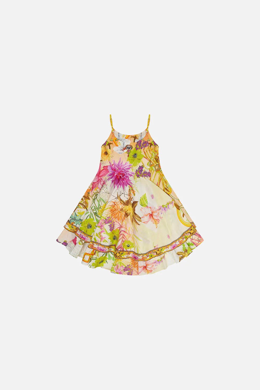 Camilla Children’s How Does Your Garden Grow Round Neck Tiered Dress