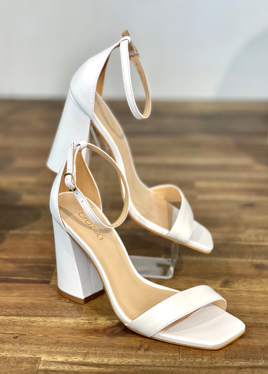 Brazilio Veneto Branco White Heels